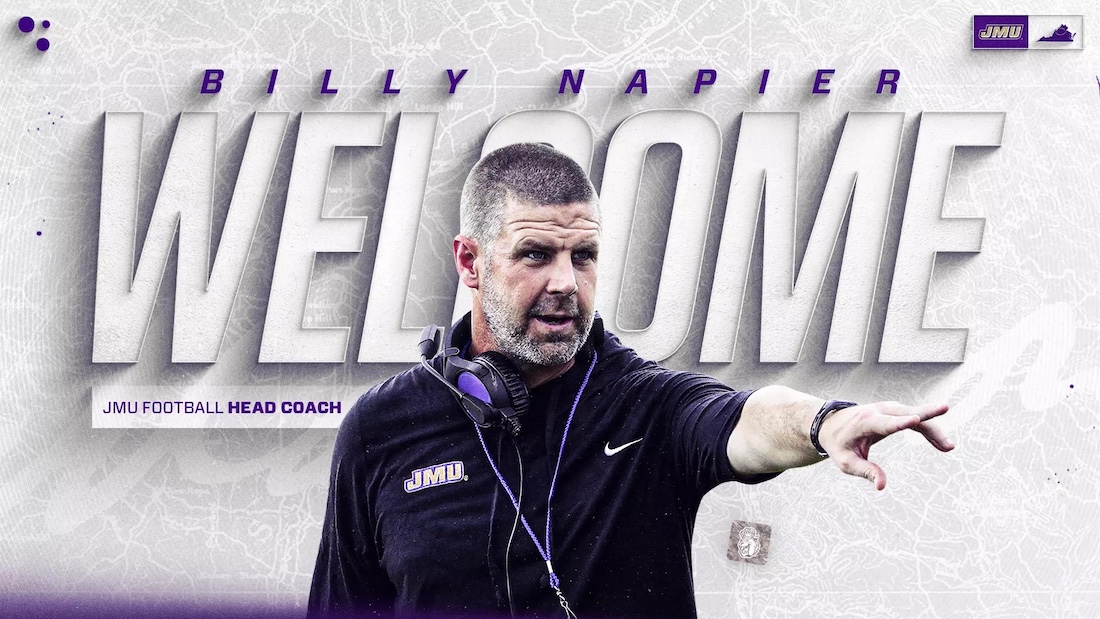 billy napier hired james madison head football coach